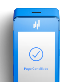 Terminal POS con pago conciliado