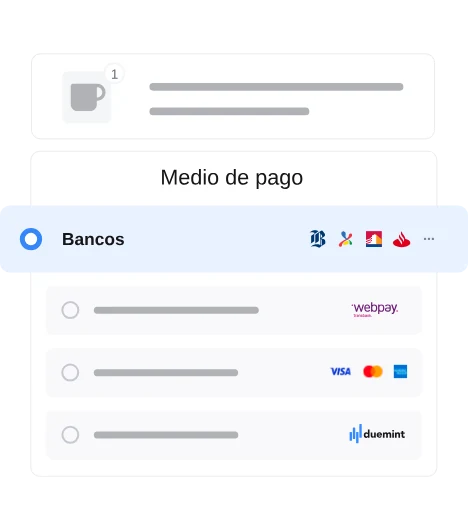 Checkout con medios de pago para e-commerce
