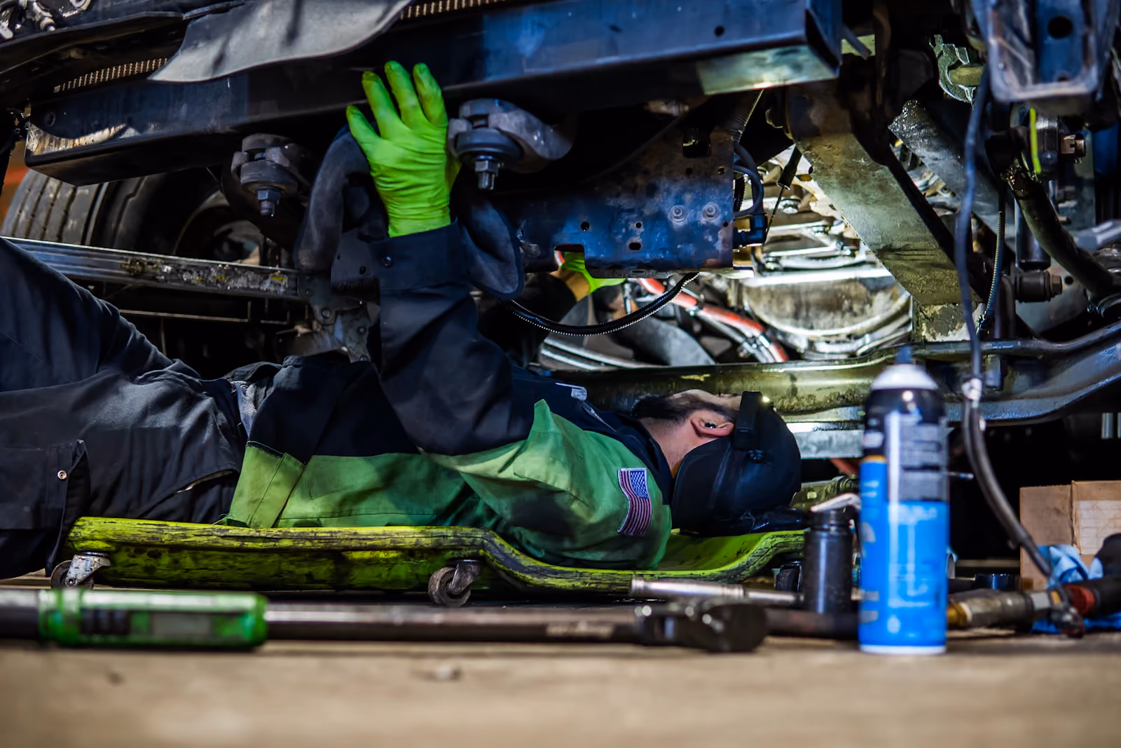 Mechanic performing auto repair in Upton, WY