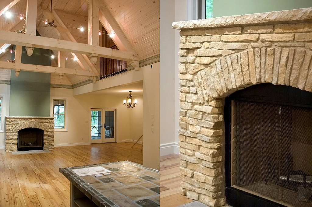 Christopher's Cottage — living room