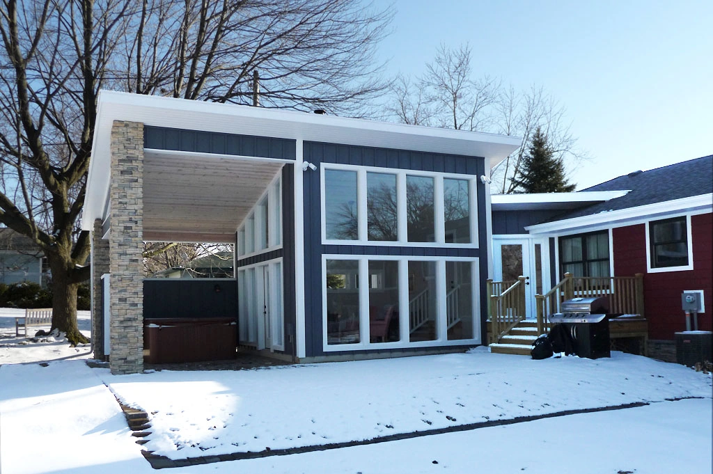 New Buffalo Ranch Renovation — exterior