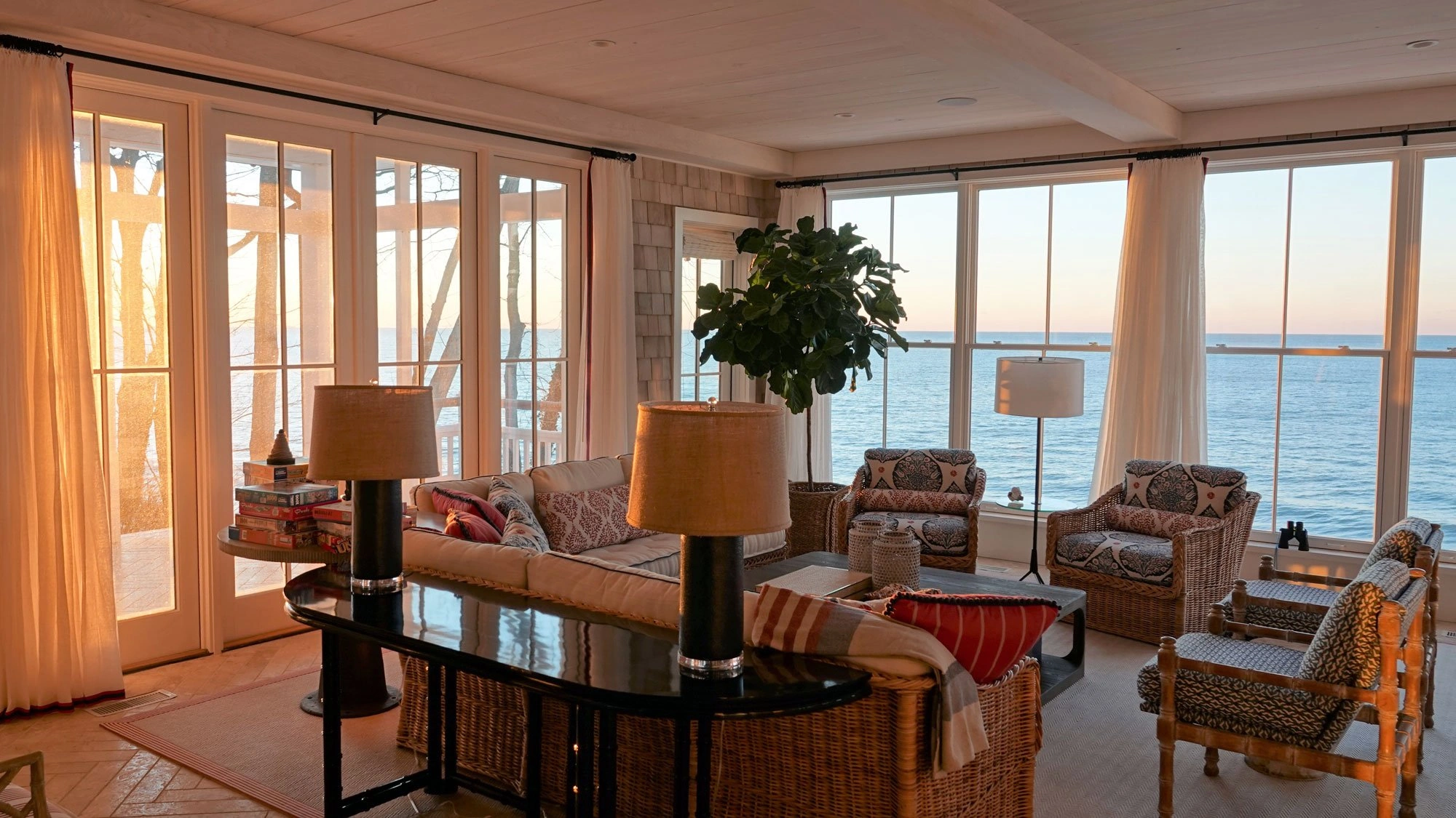Marquette Compound — living room