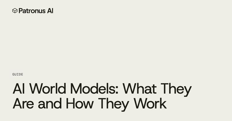 Guide cover, AI World Models: What They Are and How They Work