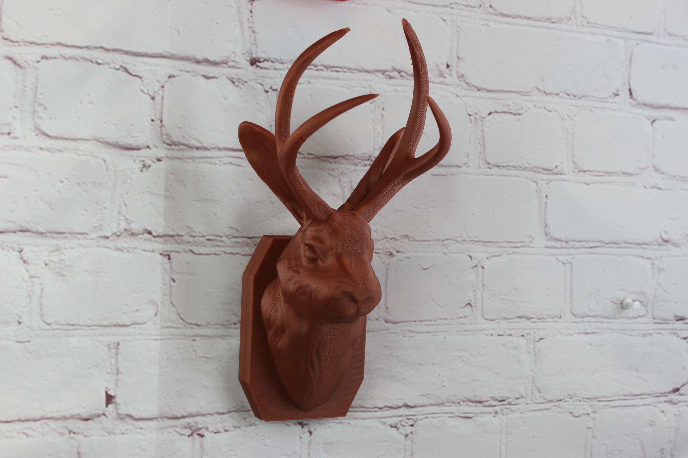 Detailed Jackalope Wall Head Home Decor