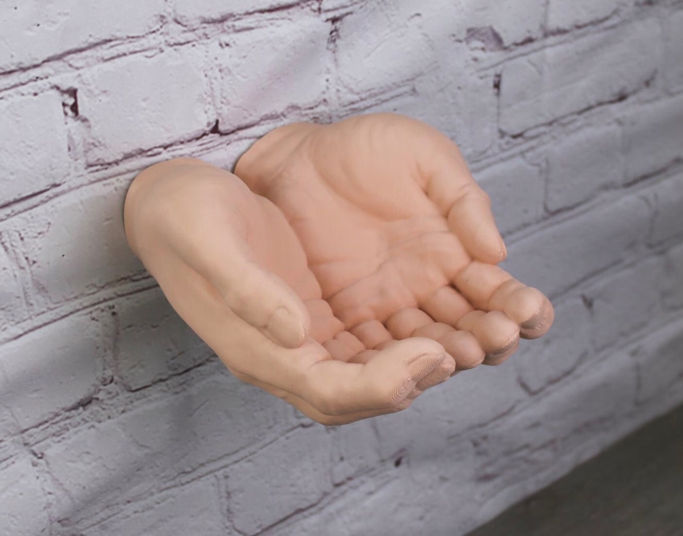 Hand Bowl Wall Art Home Decor