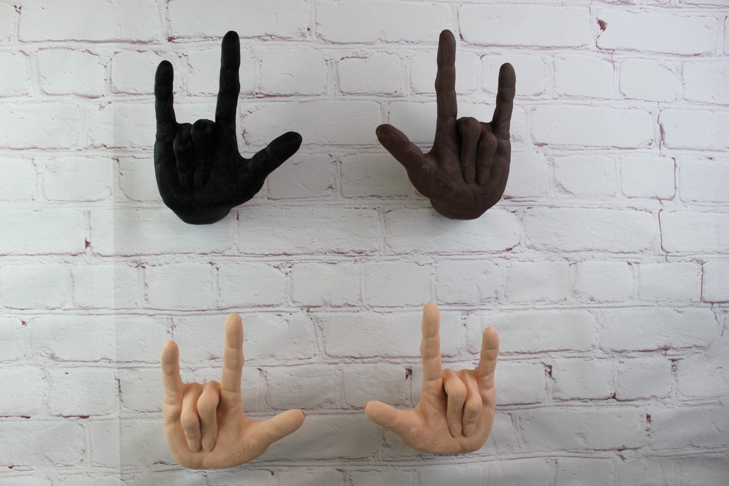 I Love You ASL Hand Wall Hanging Decor
