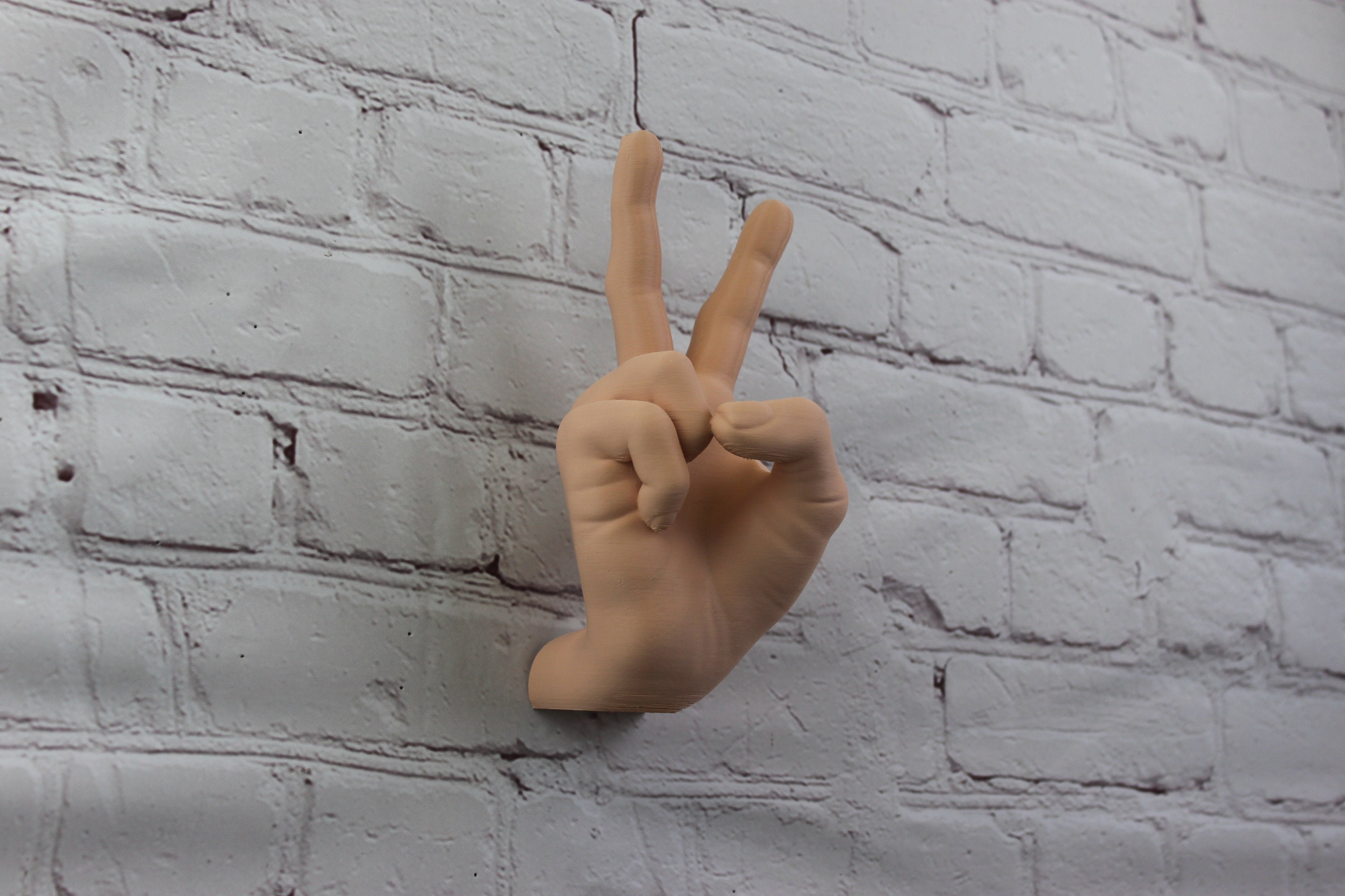 Peace Hand Wall Art Home Decor