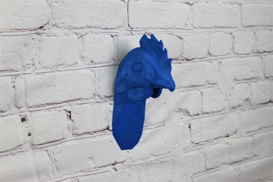 Rooster Geometric Wall Head Home Decor