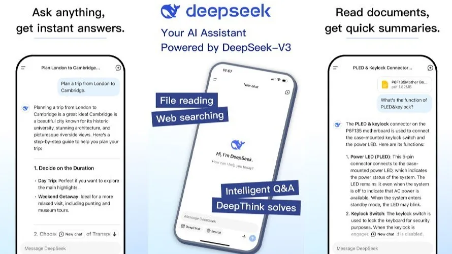 Cover image for “Meta invests 65 billion in AI, and China's DeepSeek comes out on top”