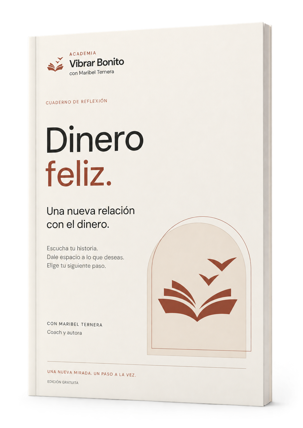 Portada del cuaderno Dinero feliz