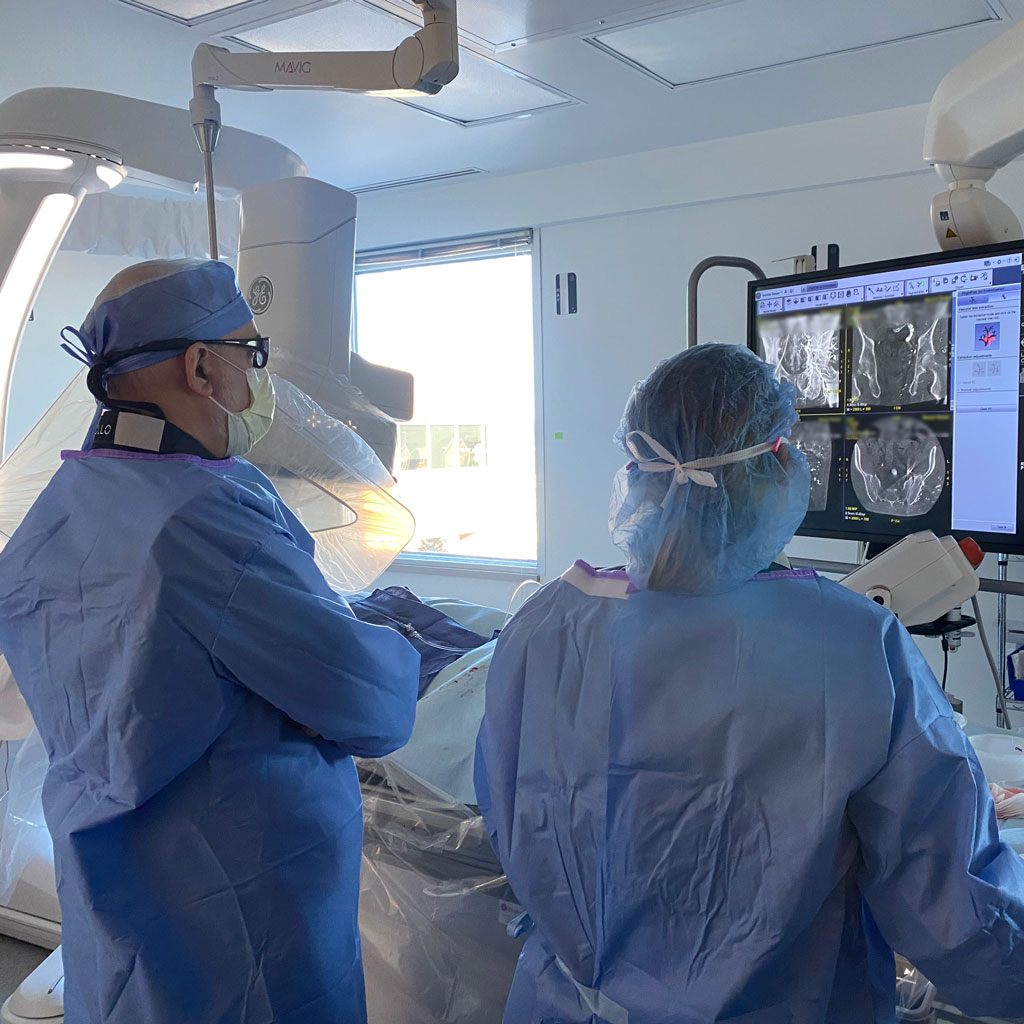 First prostate artery embolization (PAE) procedure performed at the new North Star Vascular & Interventional clinic