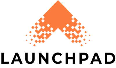 Launchpad stacked logo, full color
