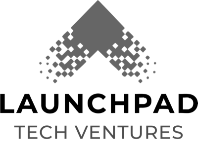 Launchpad Tech Ventures logo, grayscale