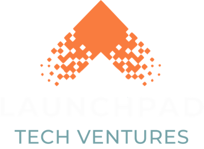 Launchpad Tech Ventures logo, white