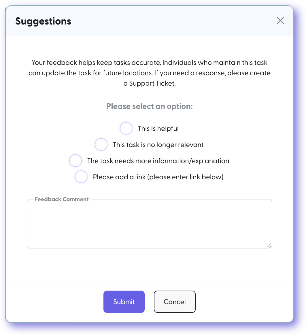 How to use Task Suggestion