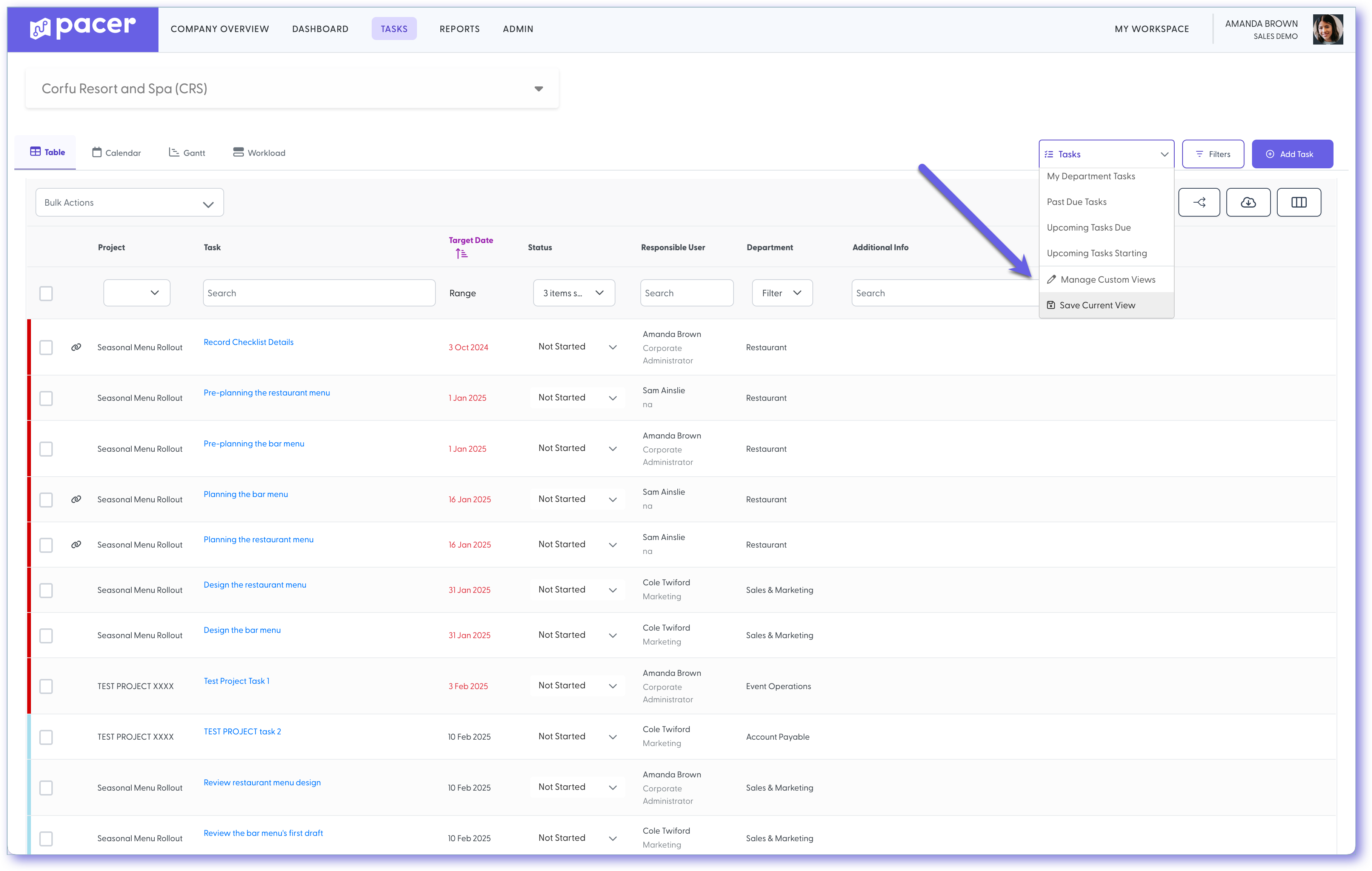 How to Save a Custom Task View