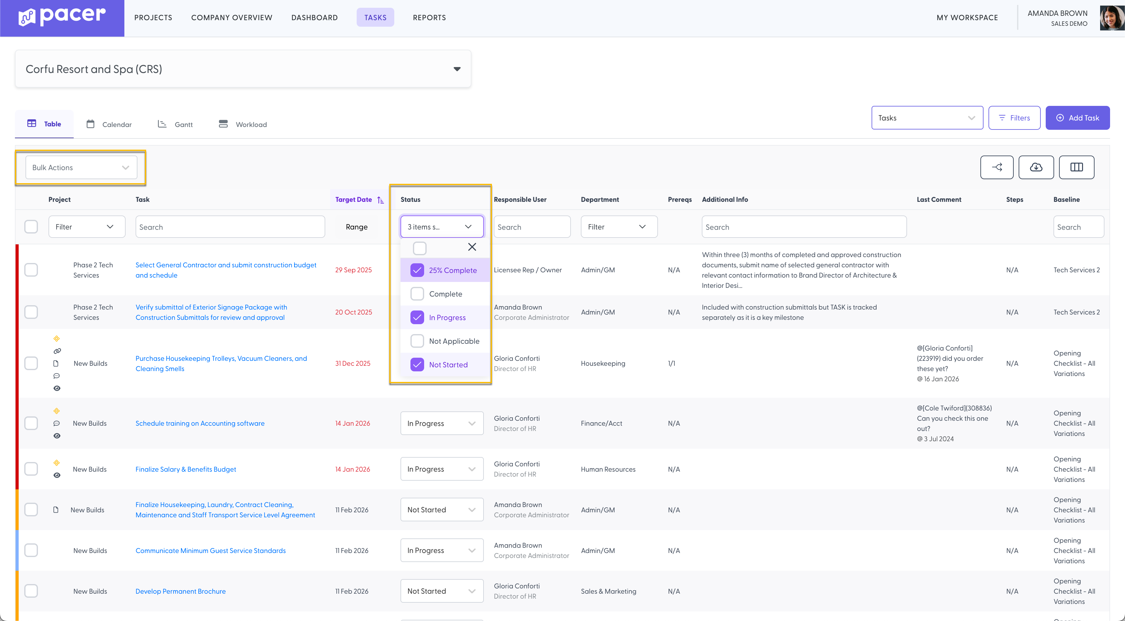 Tutorial for Projects and Implementations