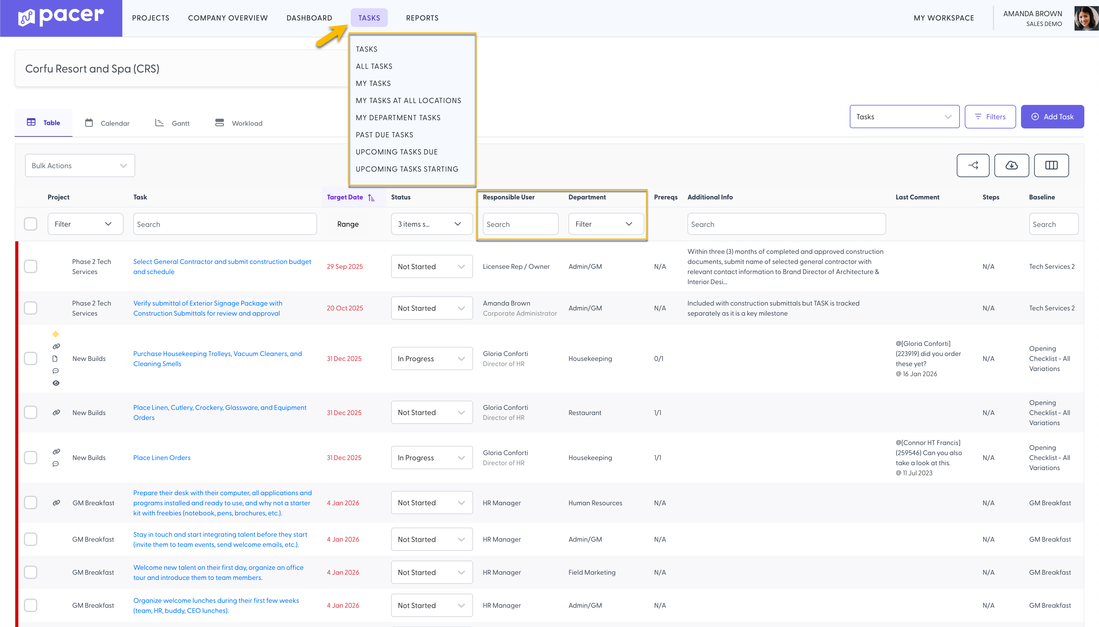 Tutorial for Projects and Implementations
