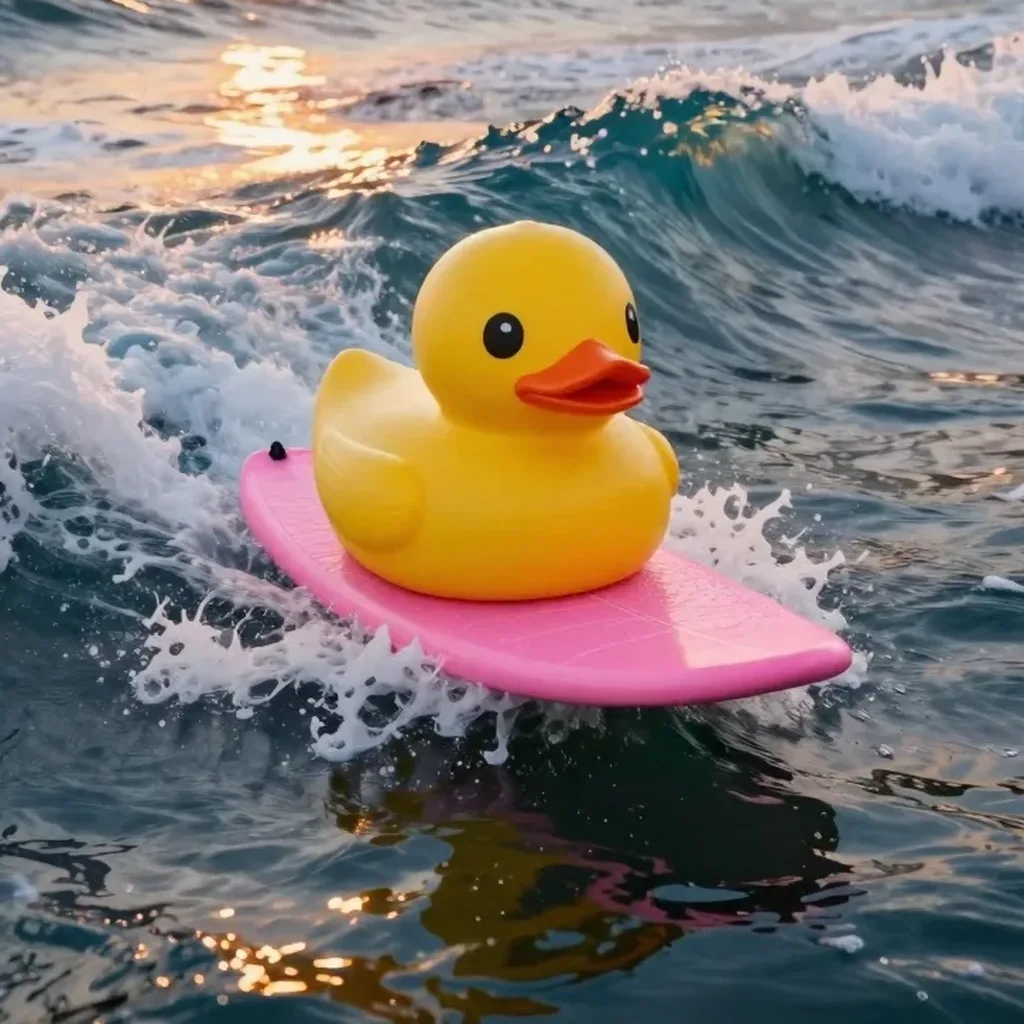 A rubber duck photo