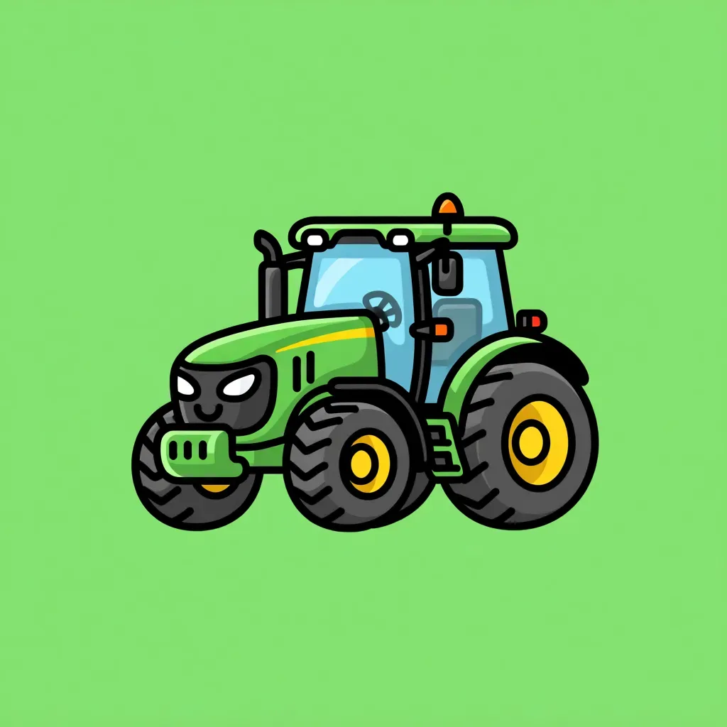 the Cartoon style logo made from it
