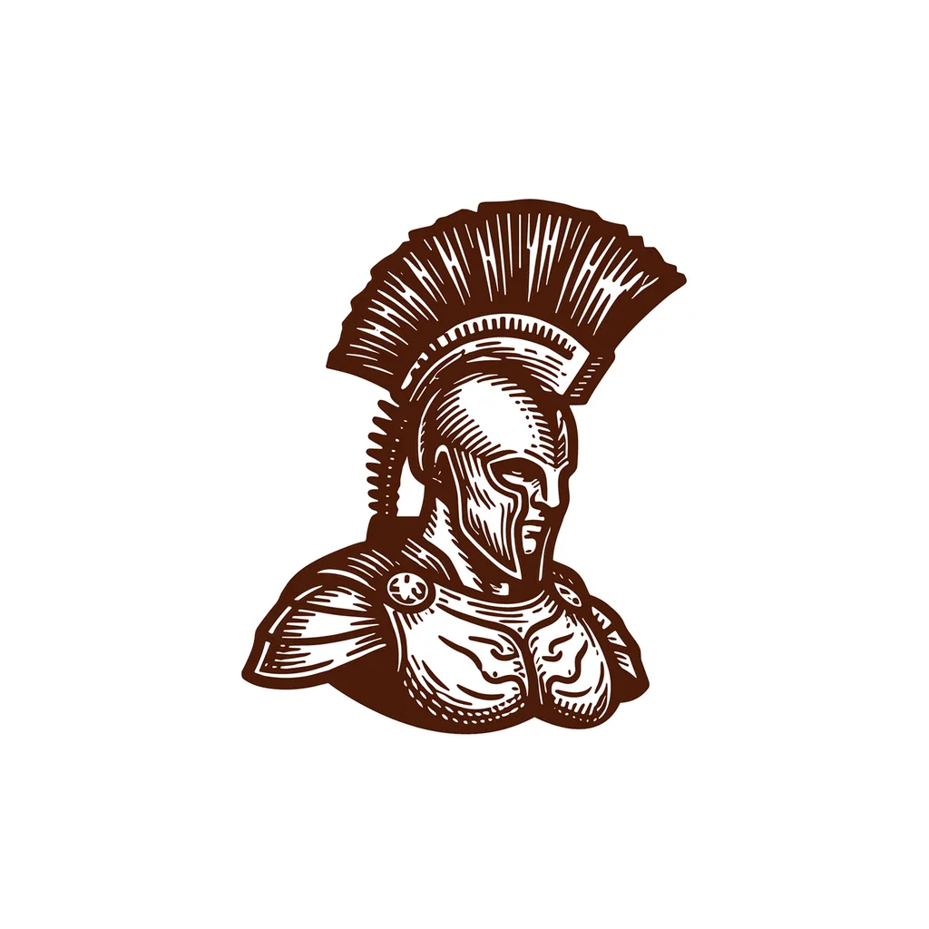 the Engraved style logo made from it