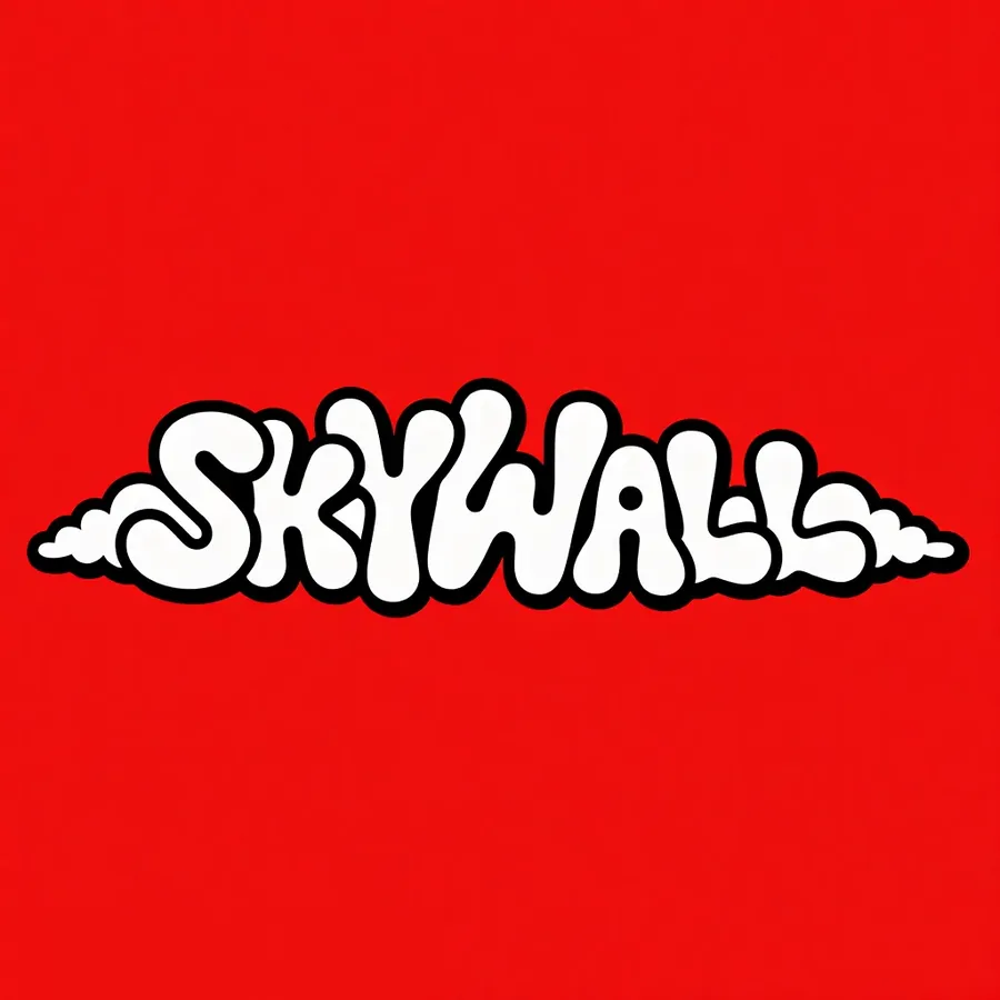 A cloud-lettered wordmark reading Skywall