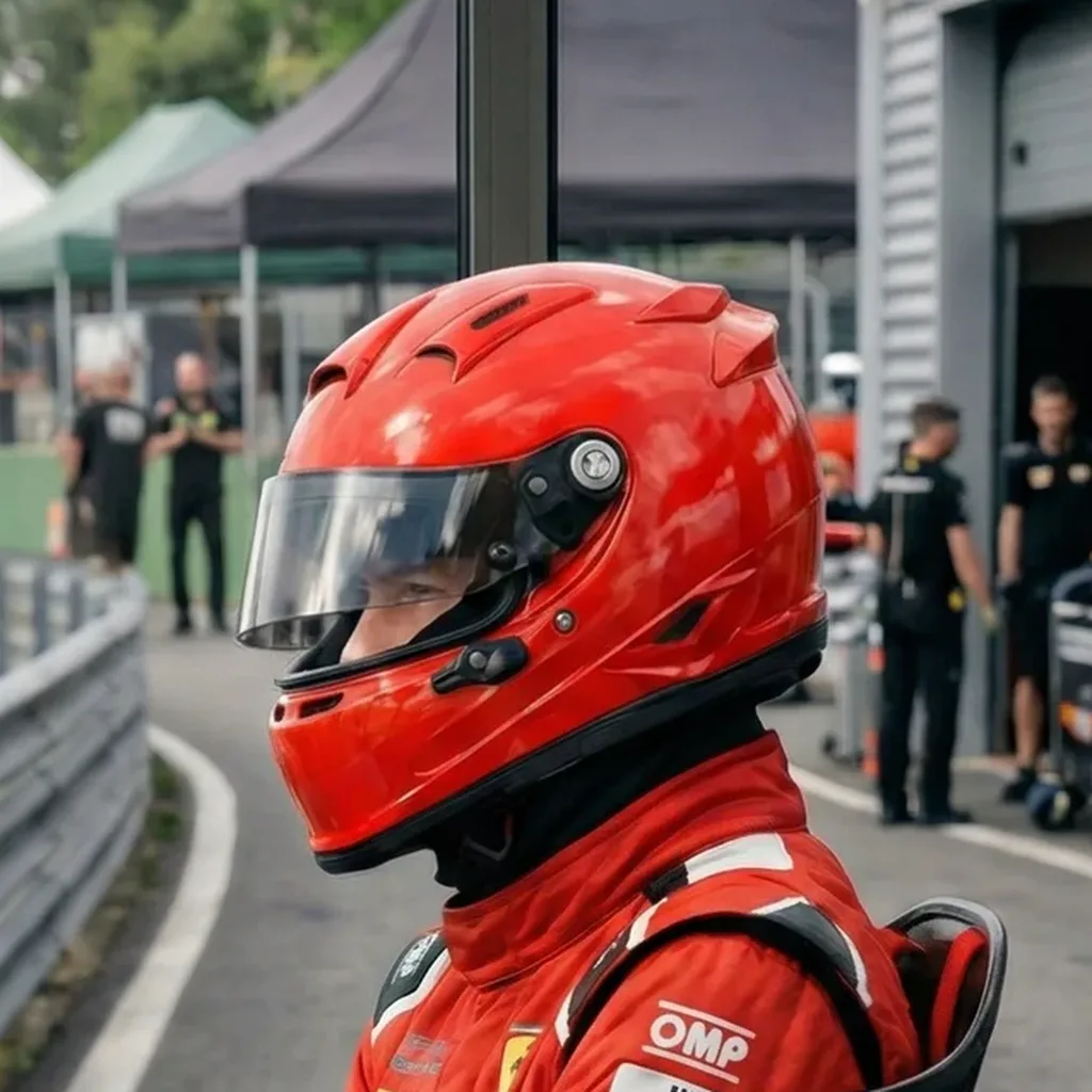 A racing helmet photo