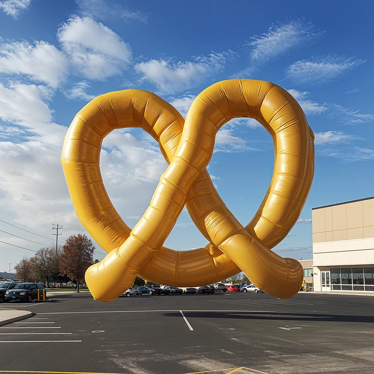 The inflatable style image from the app
