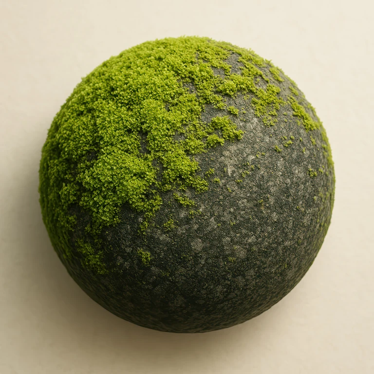 The moss style image from the app