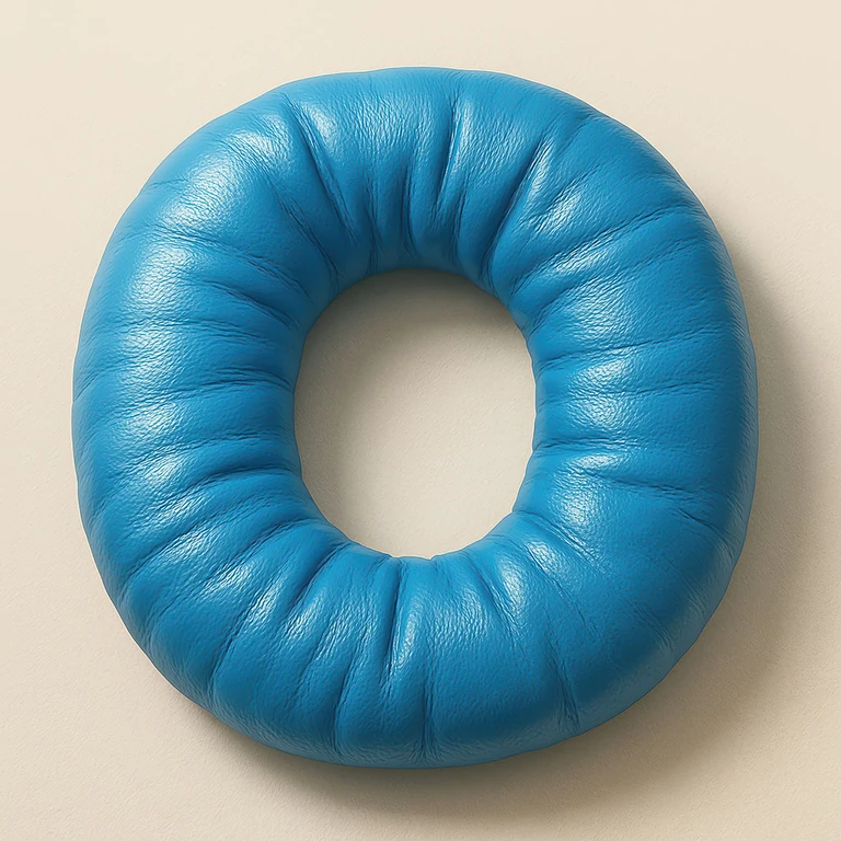 The inflated leather style image from the app