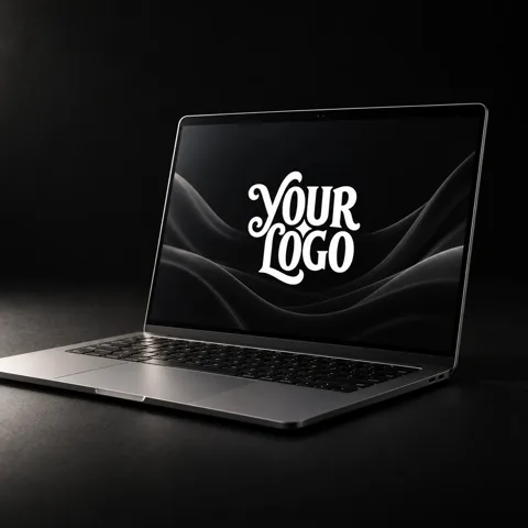Laptop Website mockup, a preview from the app library