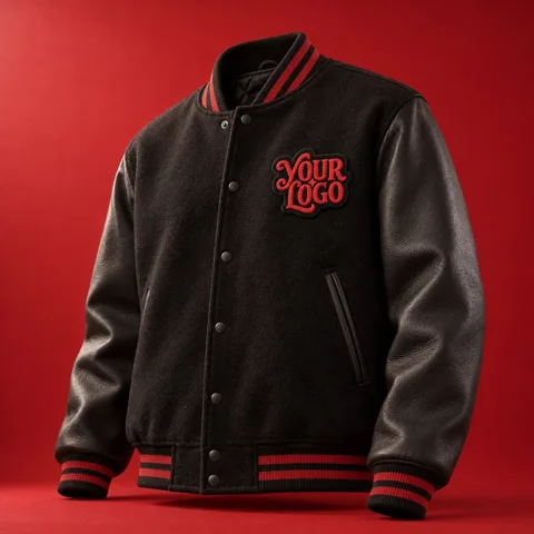 Varsity Jacket mockup, a preview from the app library
