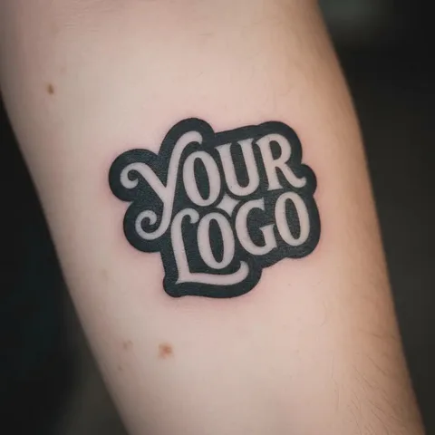 Arm Tattoo mockup, a preview from the app library