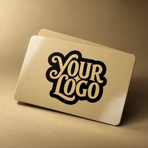 Gift Card mockup, a preview from the app library