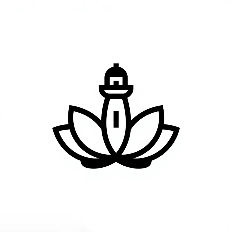 A line art logo from the gallery