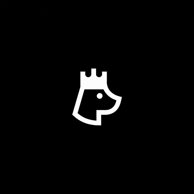 A line art logo from the gallery