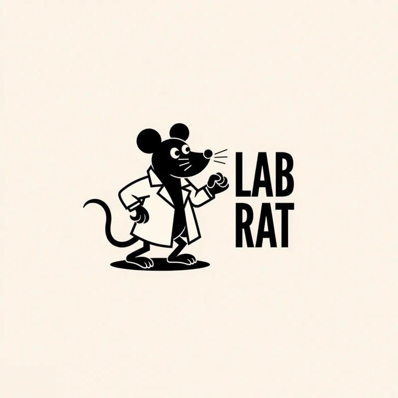 A retro mascot logo from the gallery