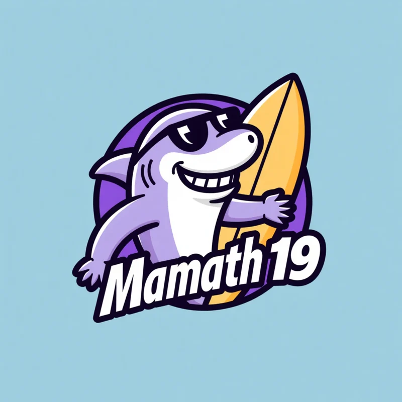 A retro mascot logo from the gallery