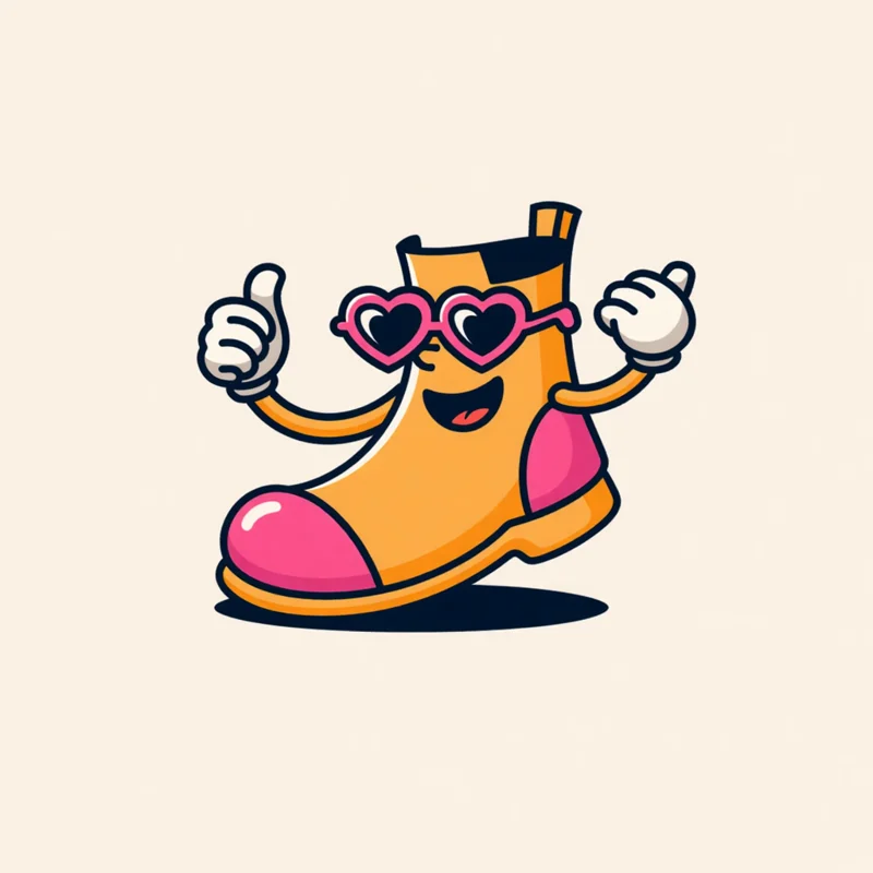 A retro mascot logo from the gallery