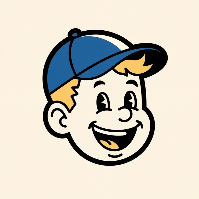 The Retro Mascot logo this prompt produced