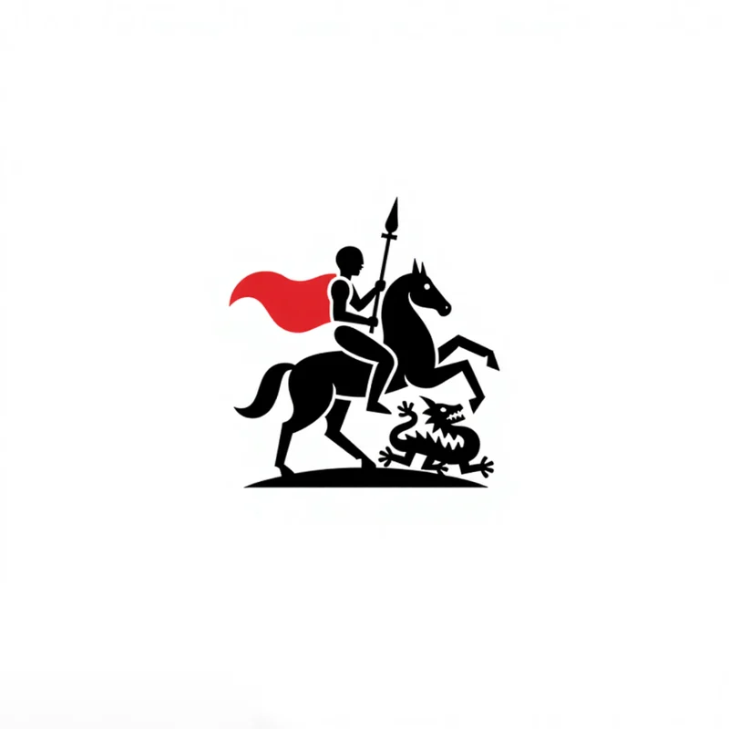 An engraved logo from the gallery