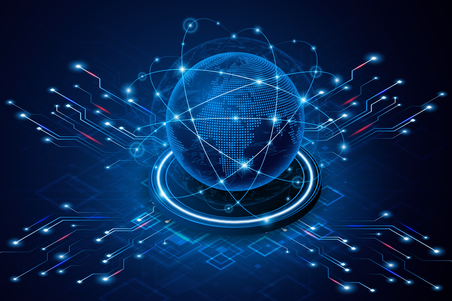 Connected technology circuits