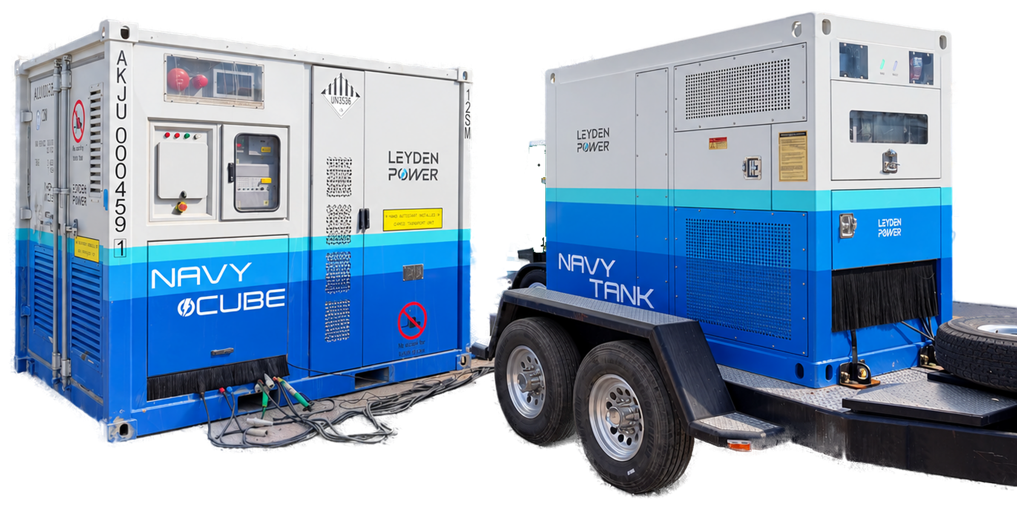 Leyden Power Navy Cube and Navy Tank battery systems