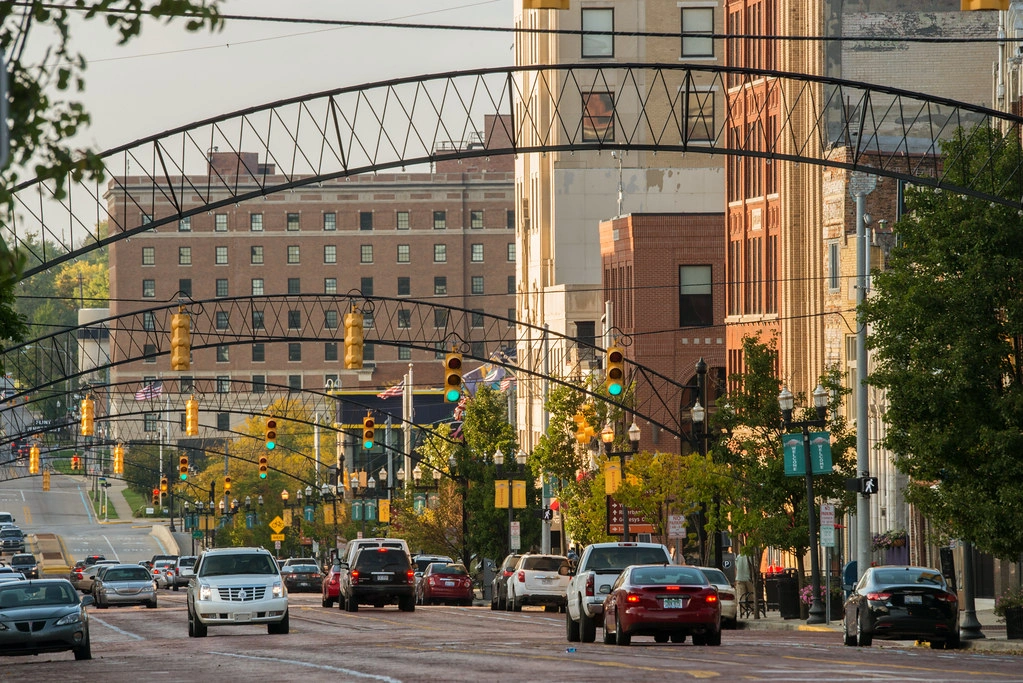 Cover photograph for The Unique Context of Economic Mobility in Genesee County
