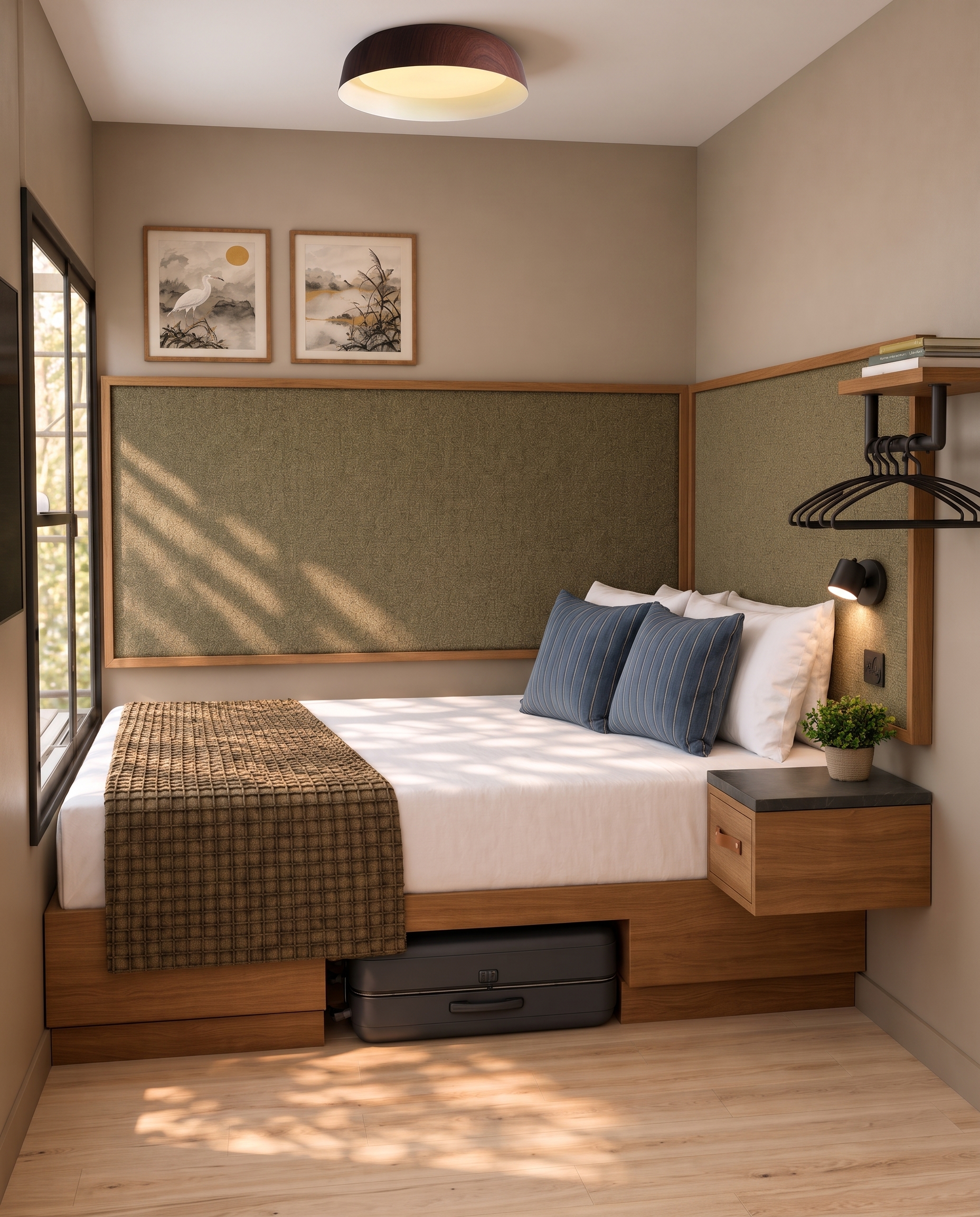 Queen Snug room with kitchenette