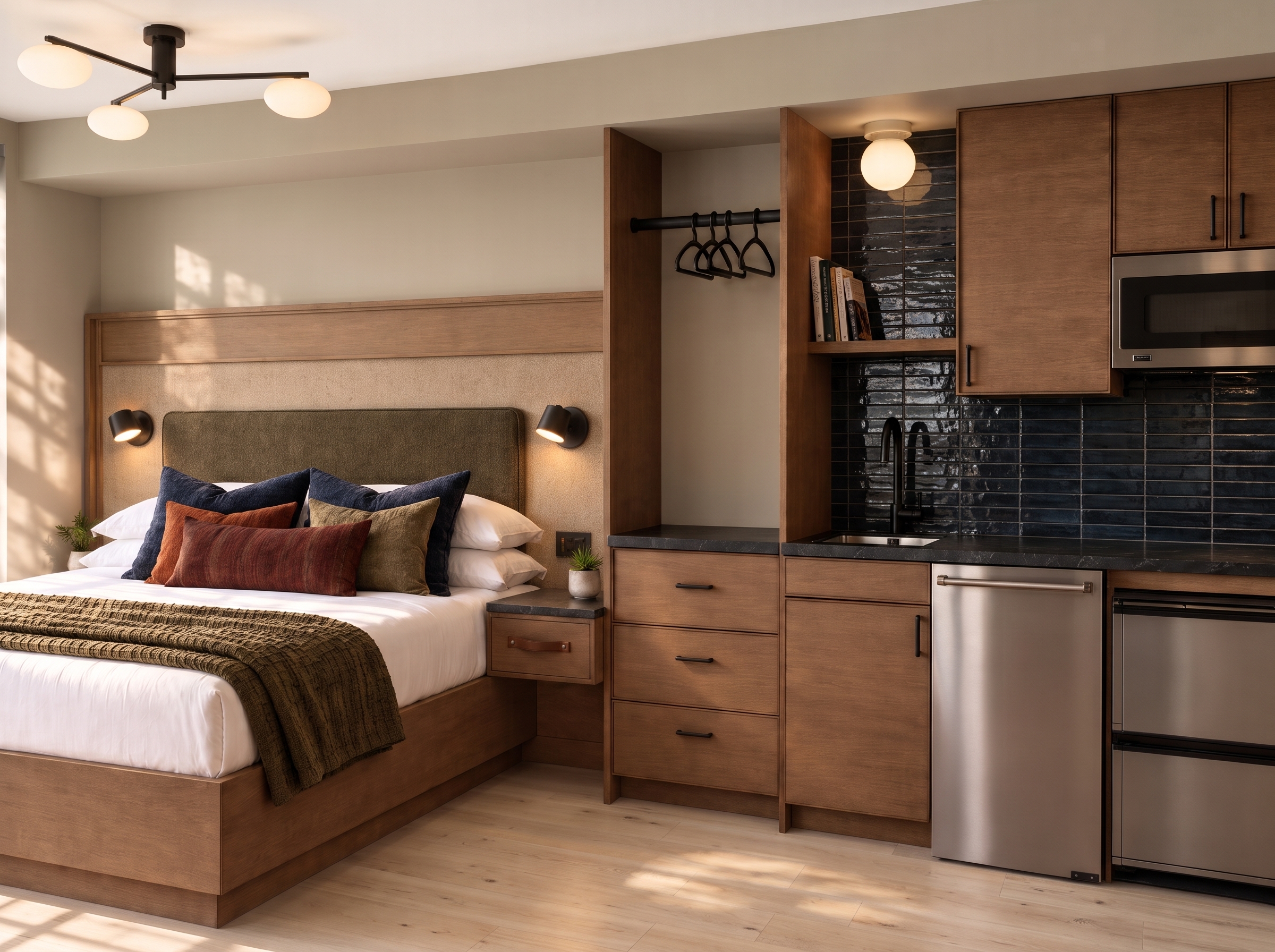 Deluxe Queen room with kitchenette