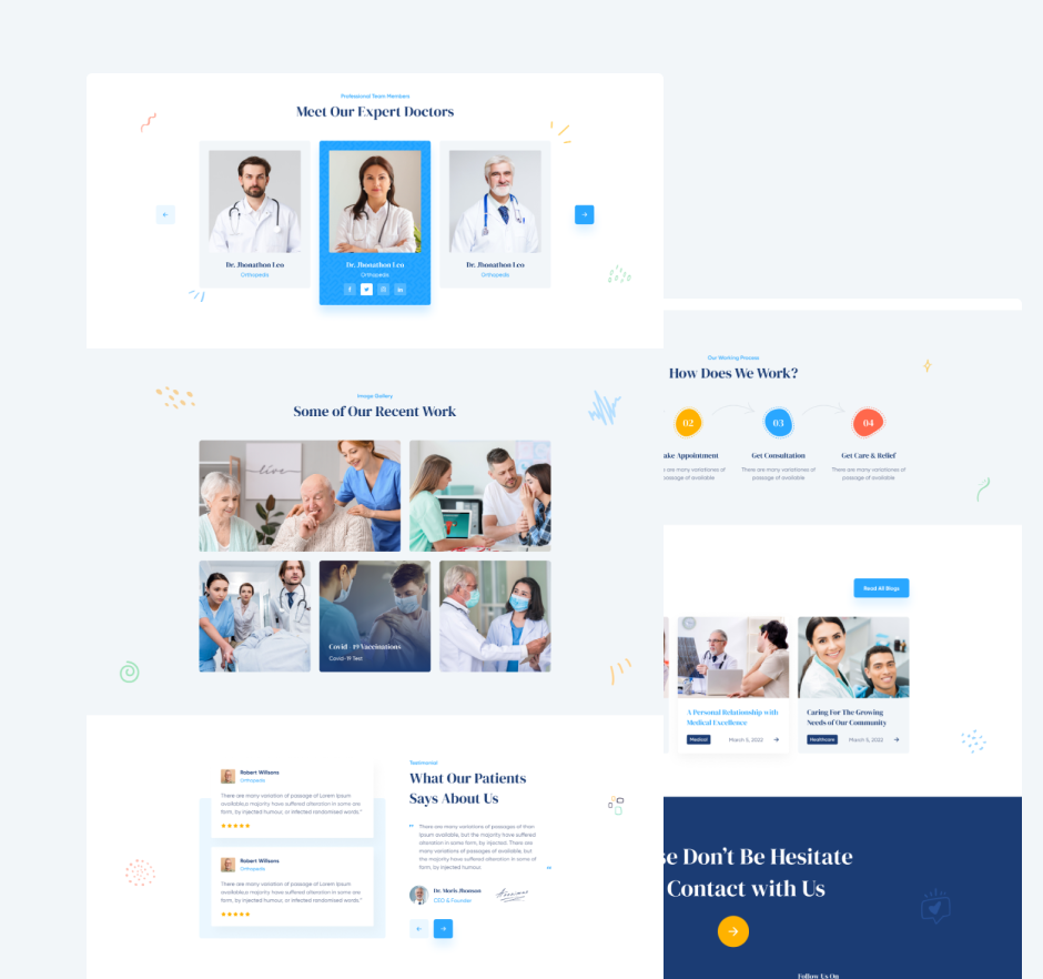 Medical and Dental Web Design