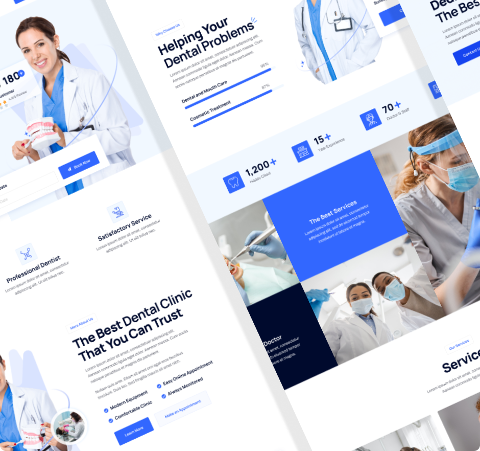 dental web design
