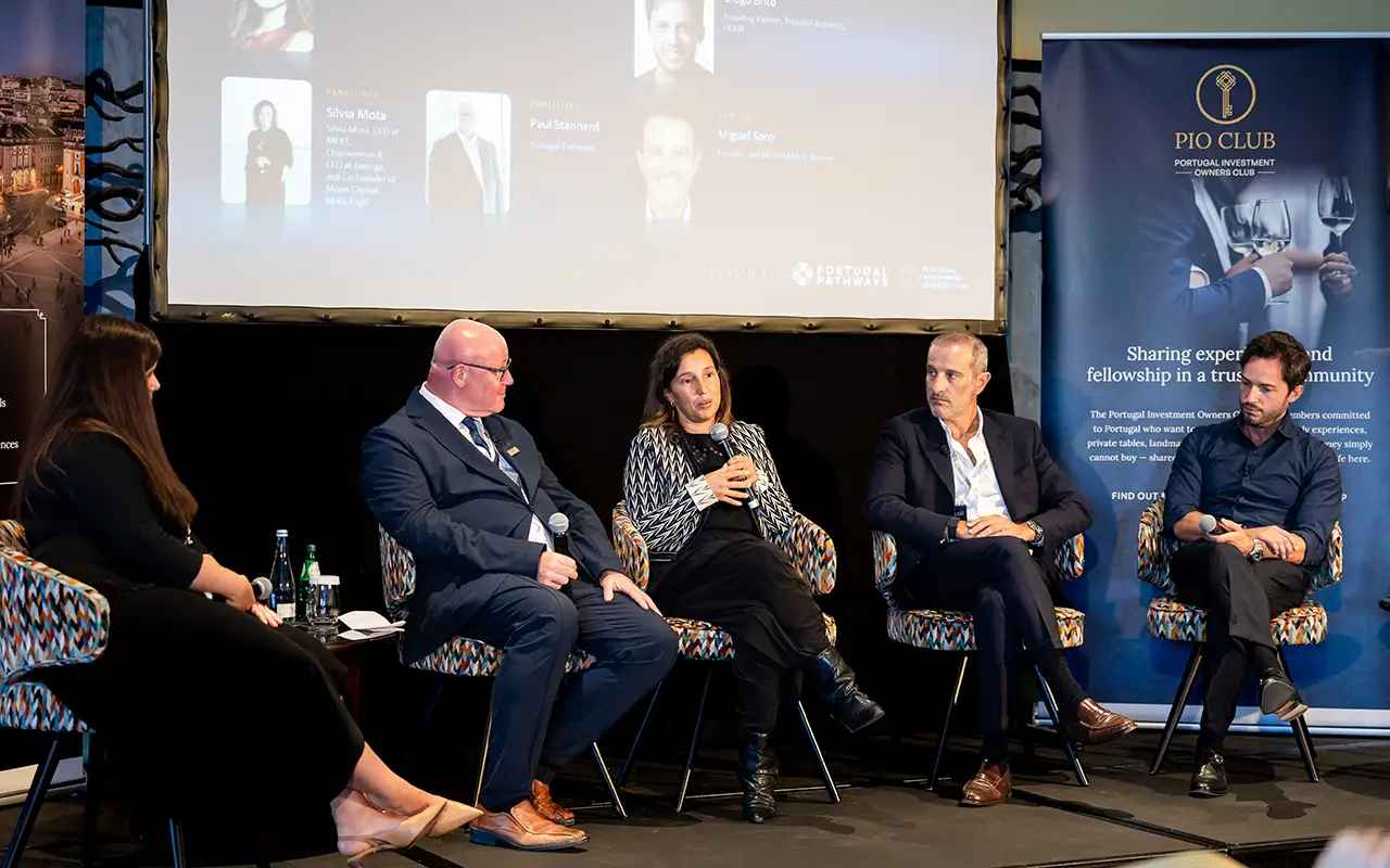 Five panellists discuss investment themes before the Portugal Investment Forum