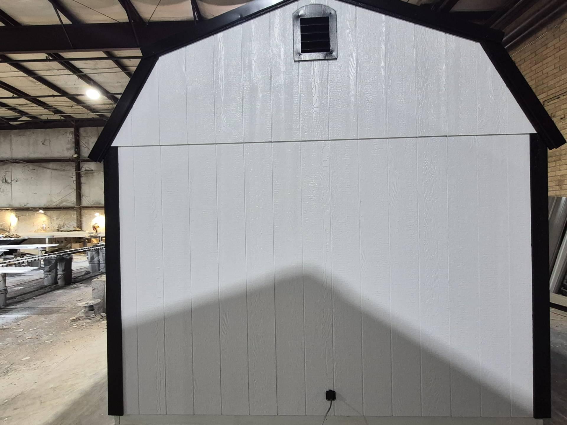 Standard Loft 10x20 portable building in White